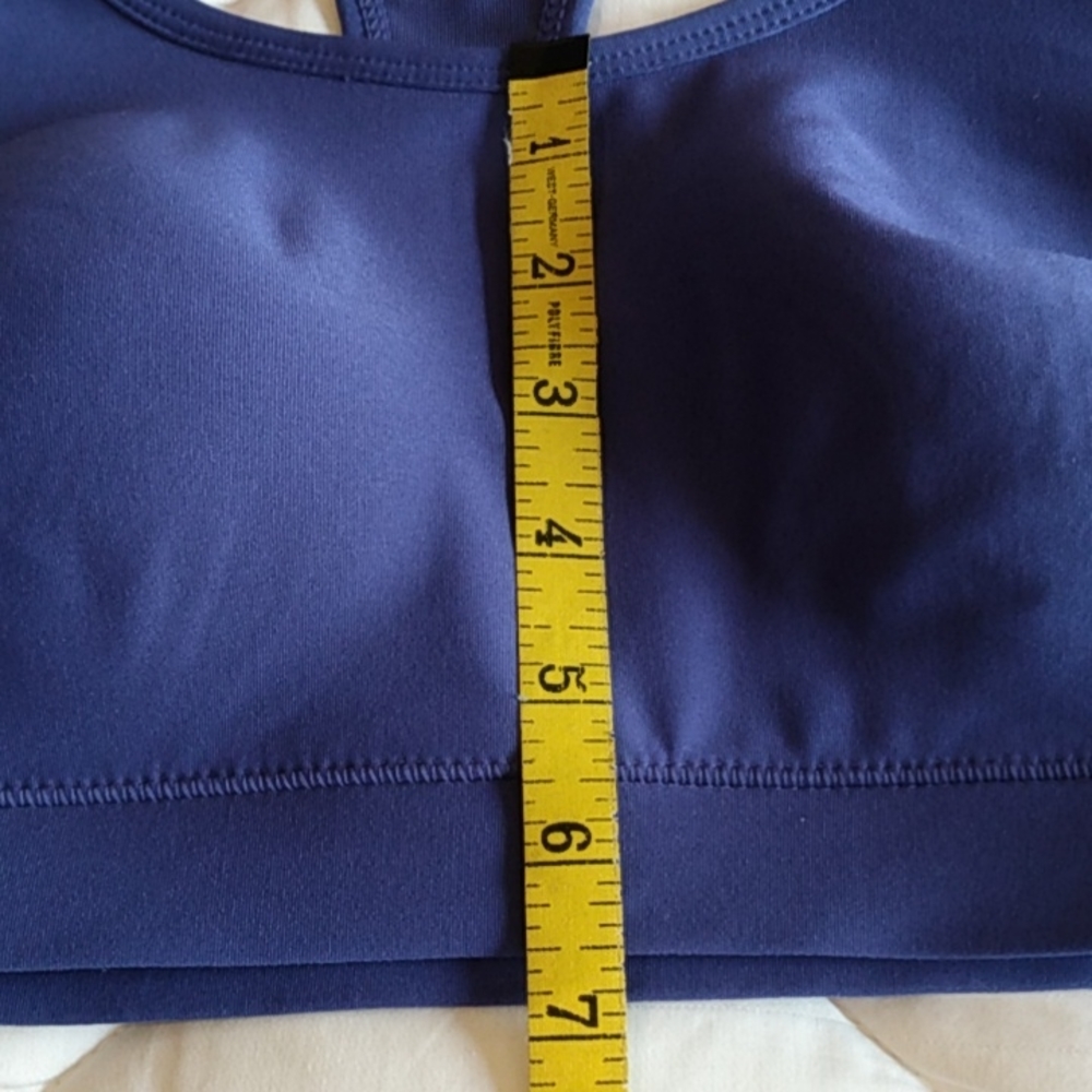 Avia Sports Bra – Blue – Racerback – Double-Layer – No Pads – Women - Picture 9 of 12